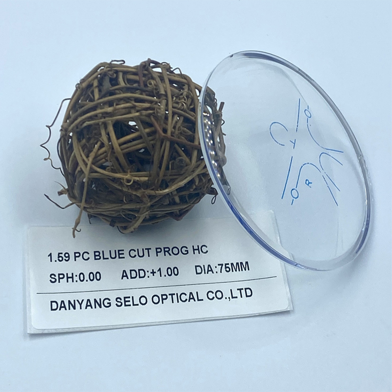 1.59 ব্লু ব্লক পিসি প্রগ্রেসিভ লেন্স HMC/SHMC