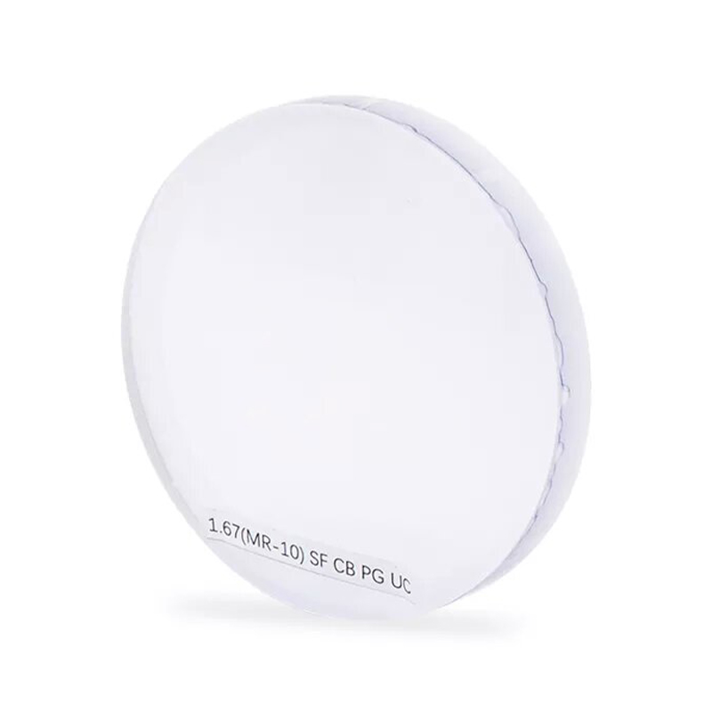 1.67 আধা-সমাপ্ত ফটোক্রোমিক একক দৃষ্টি লেন্স