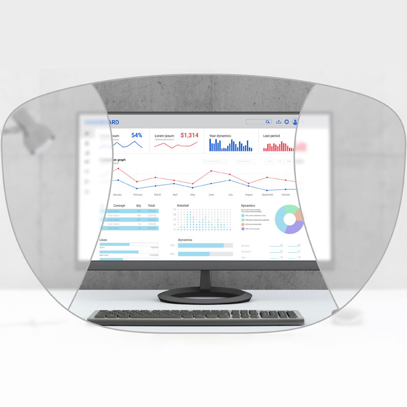 ডেস্ক 2.0 পেশাগত লেন্স